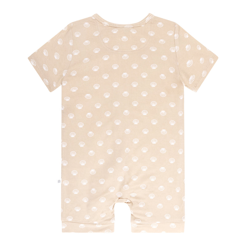 Day or Night Onesie Short Sleeve - Seashells