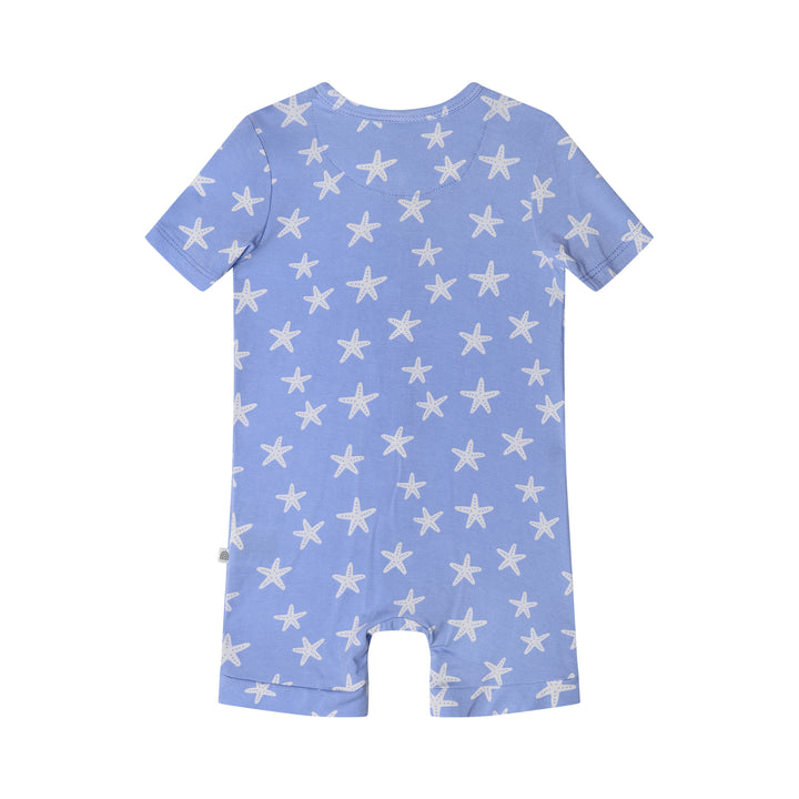 Essential Short Sleeve Onesie - Star Fish Blue
