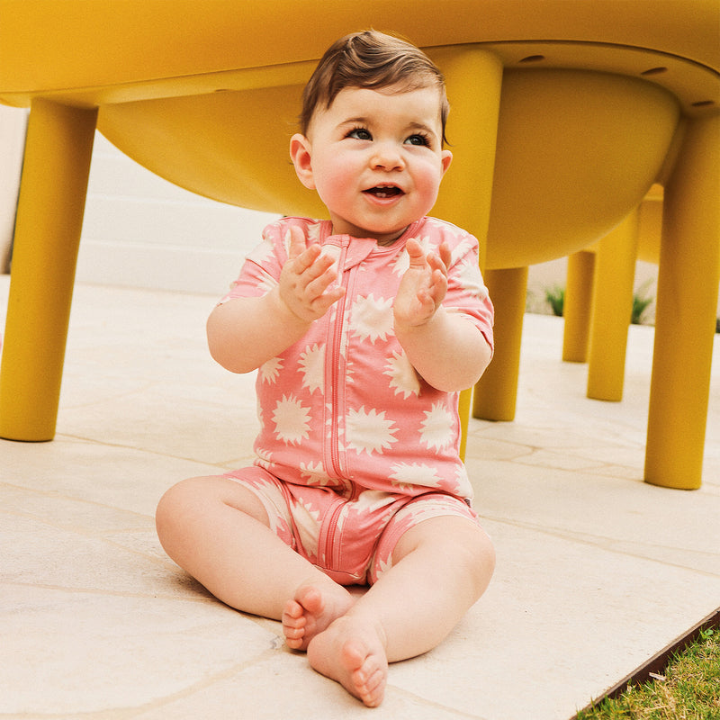 Day or Night Onesie Short Sleeve - Star