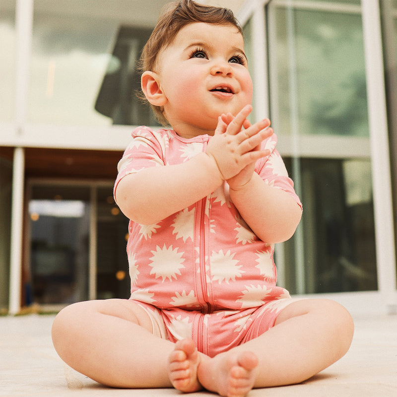 Day or Night Onesie Short Sleeve - Star