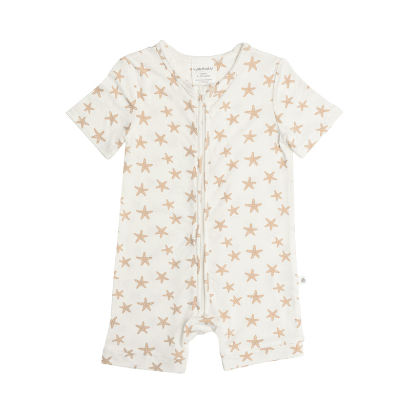 Day or Night Onesie Short Sleeve - Star Fish