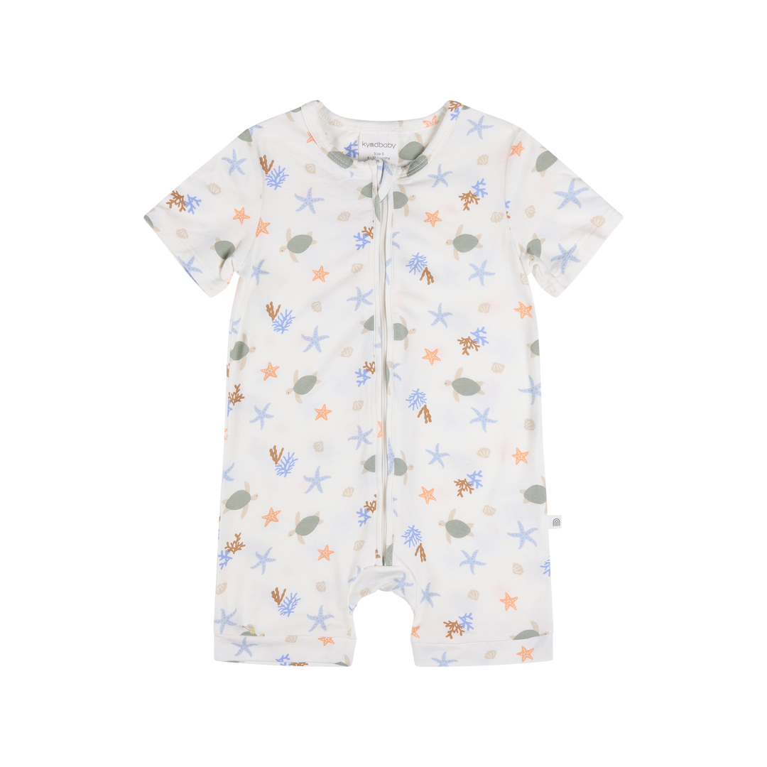 Essential Short Sleeve Onesie - Underwater World