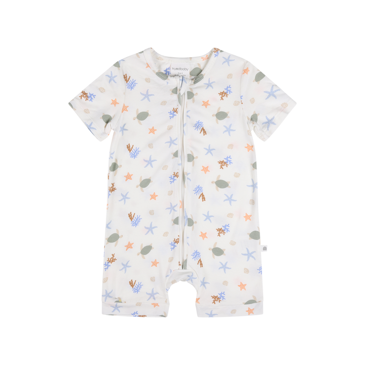Essential Short Sleeve Onesie - Underwater World
