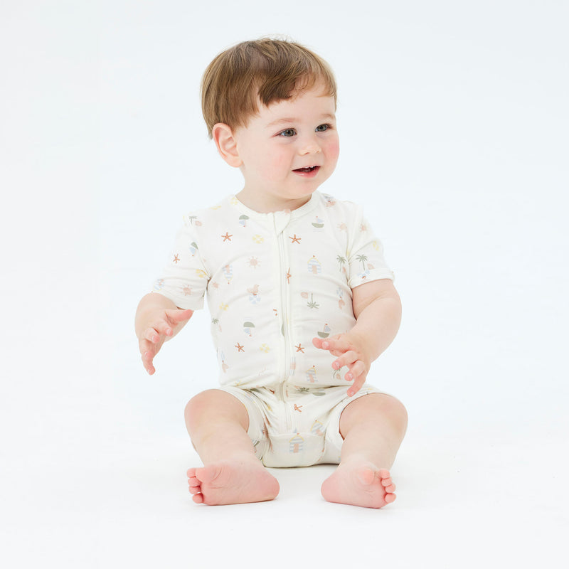 Day or Night Onesie Short Sleeve - Vacay