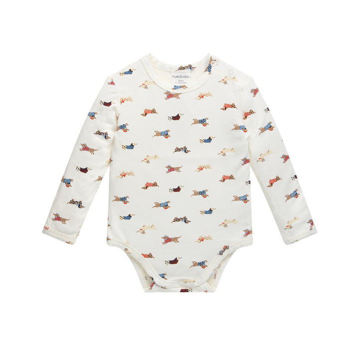 Comfy Bodysuit Long Sleeve - Dachshund