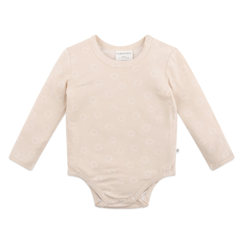 Comfy Bodysuit Long Sleeve - Neutral Sunrise