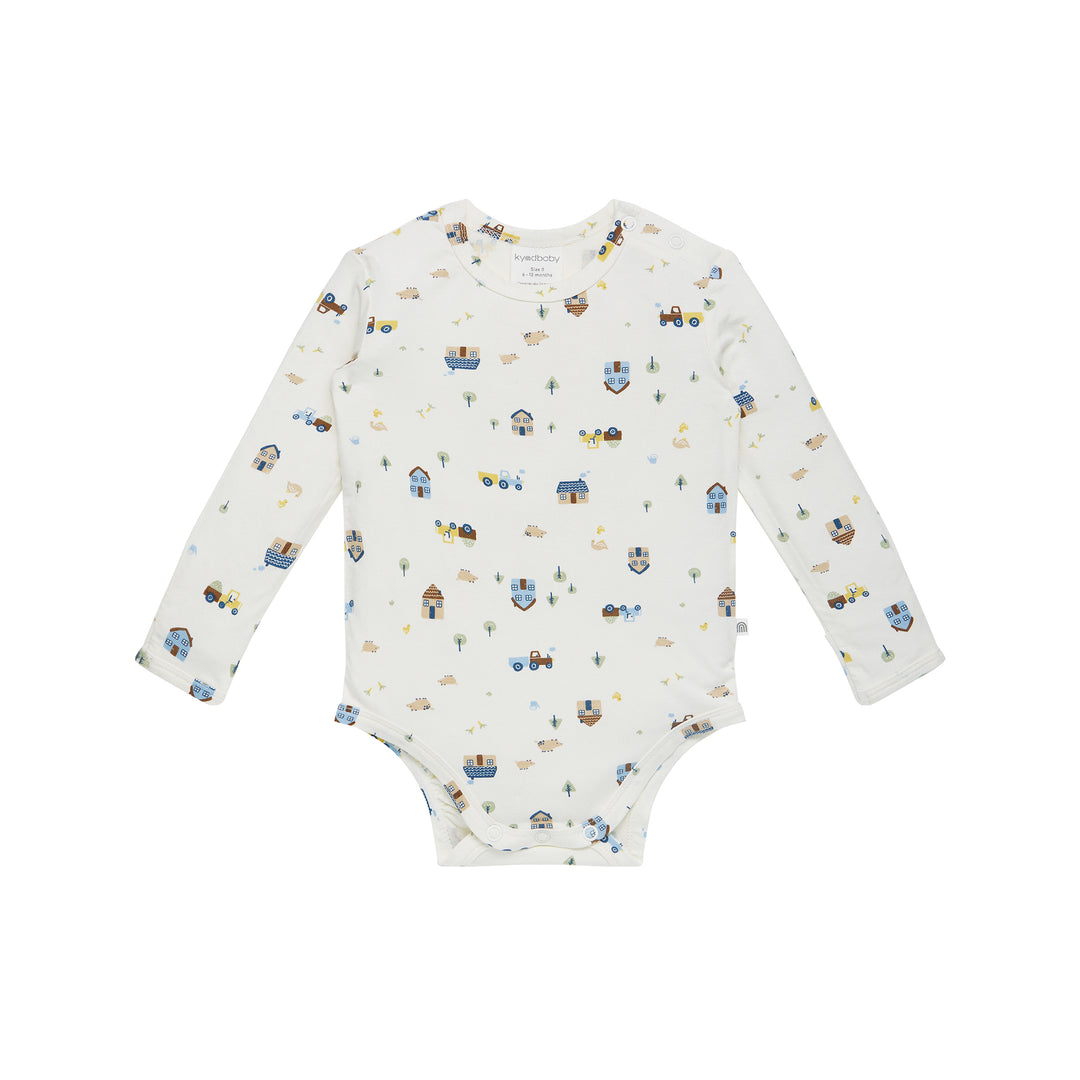 Comfy Bodysuit Long Sleeve - Pasture