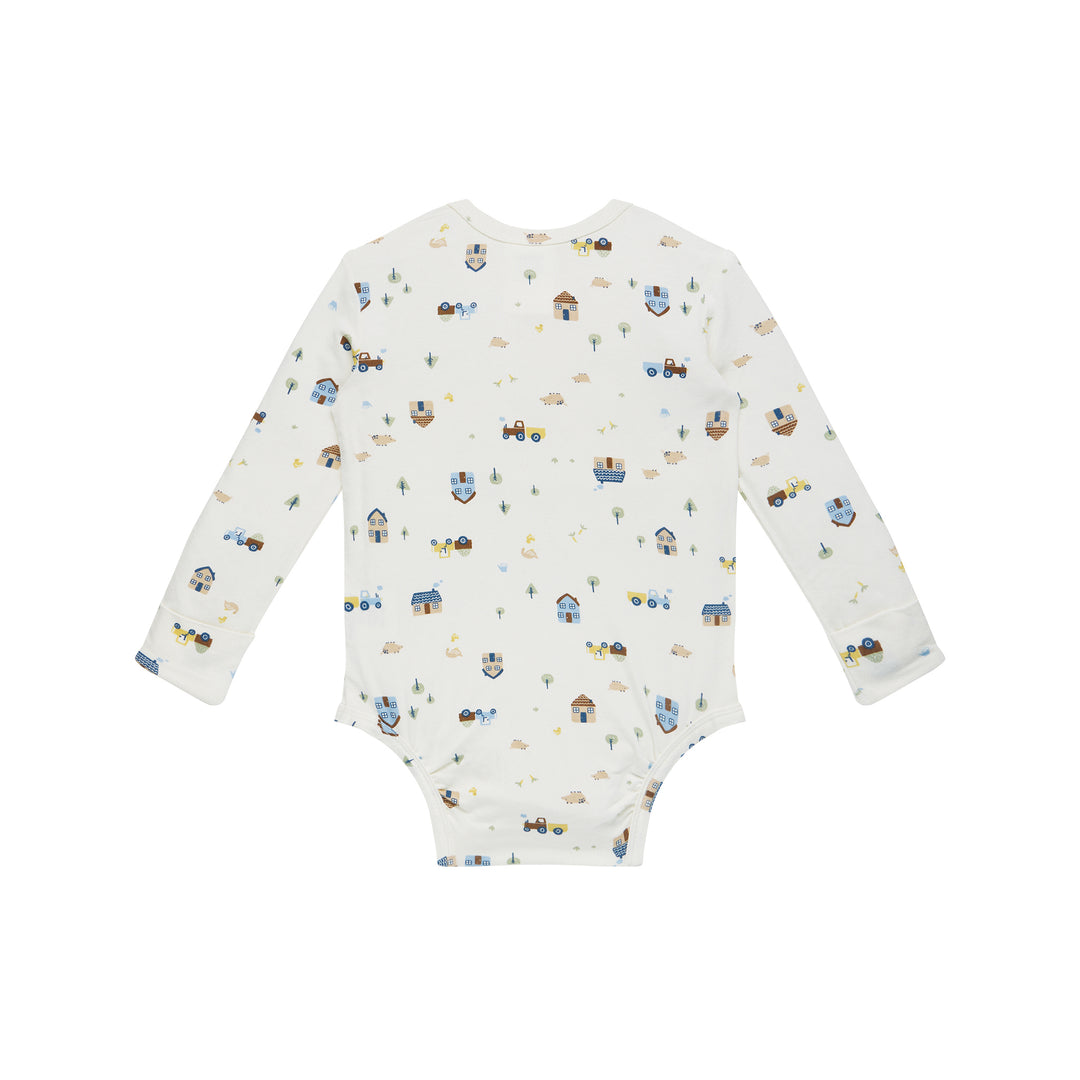 Comfy Bodysuit Long Sleeve - Pasture
