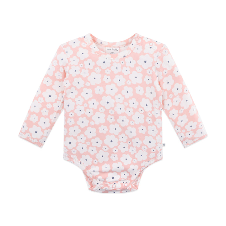 Comfy Bodysuit Long Sleeve - Petal Blooms