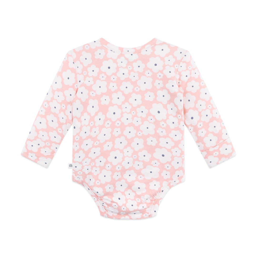 Comfy Bodysuit Long Sleeve - Petal Blooms