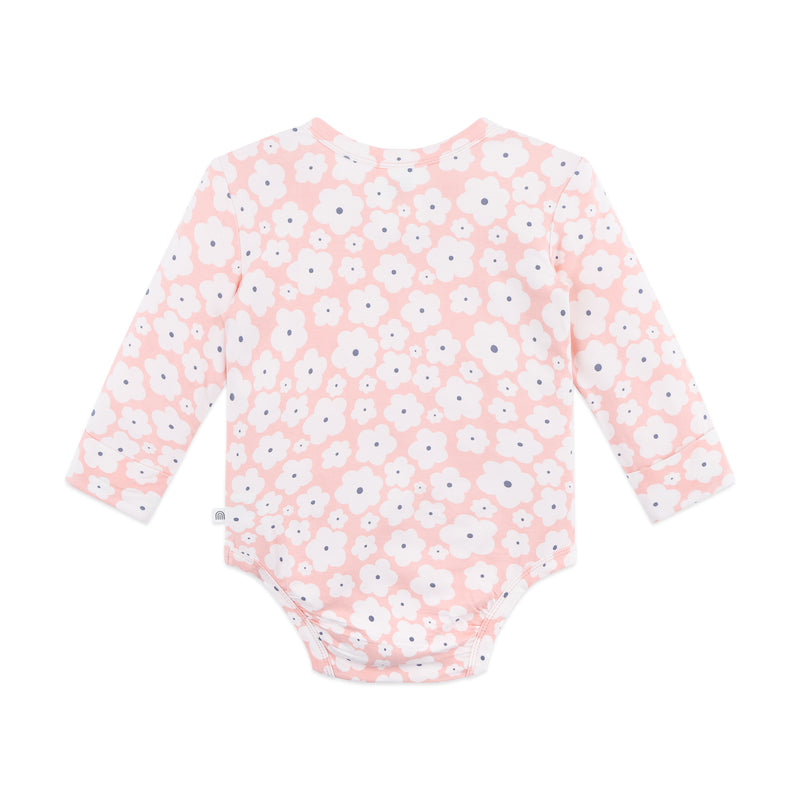 Comfy Bodysuit Long Sleeve - Petal Blooms