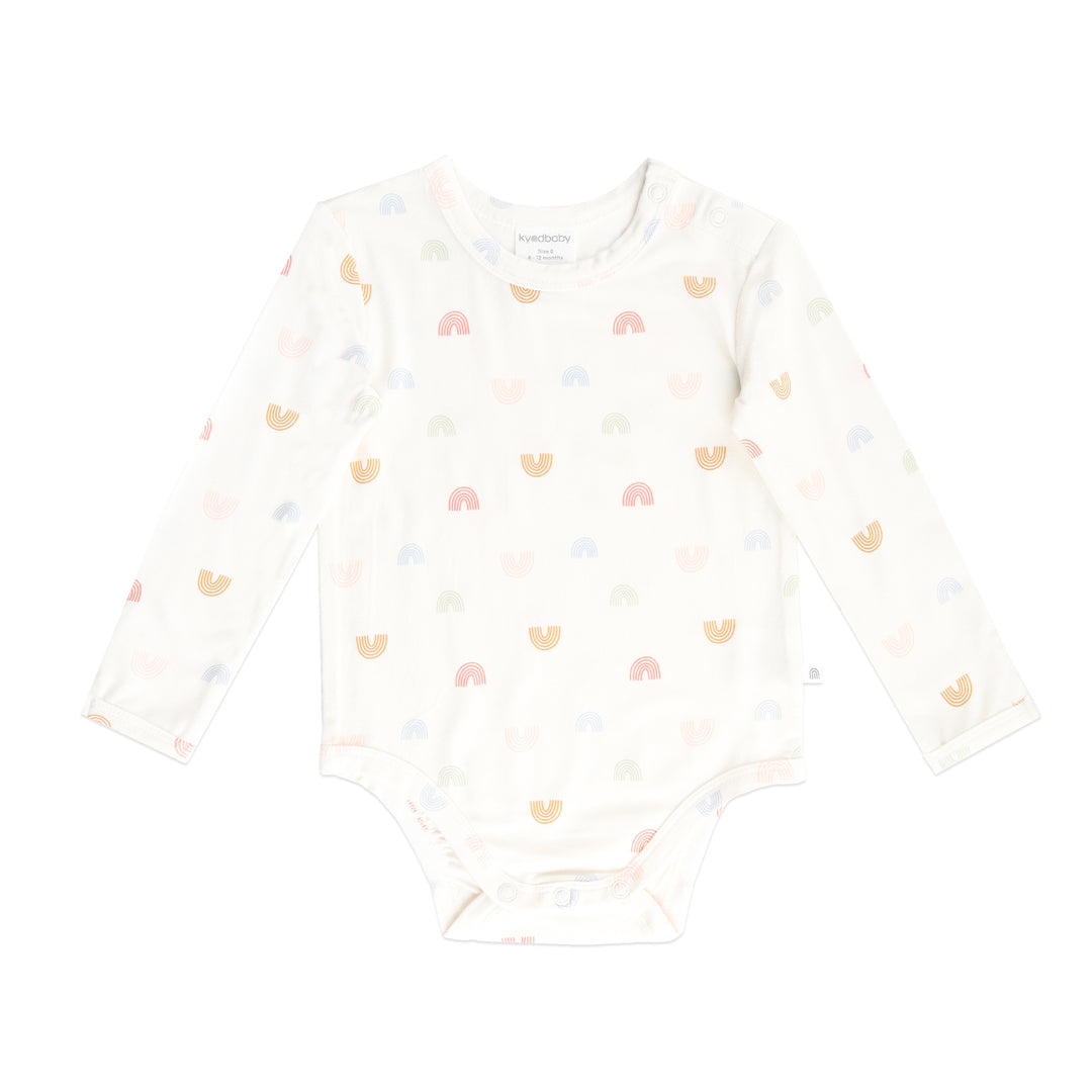 Comfy Bodysuit Long Sleeve - Over The Rainbow