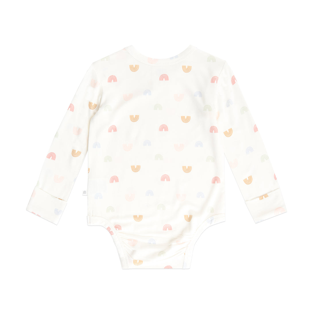 Comfy Bodysuit Long Sleeve - Over The Rainbow