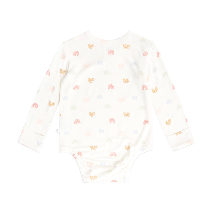Comfy Bodysuit Long Sleeve - Over The Rainbow