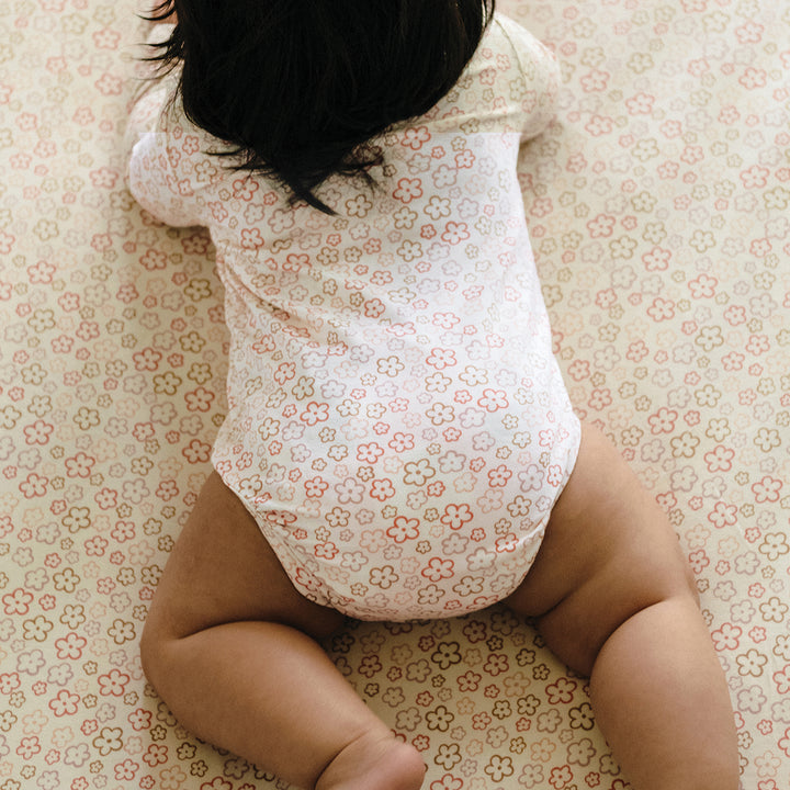 Comfy Bodysuit Long Sleeve - Spring Blossom