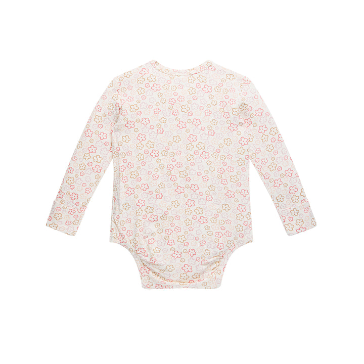 Comfy Bodysuit Long Sleeve - Spring Blossom
