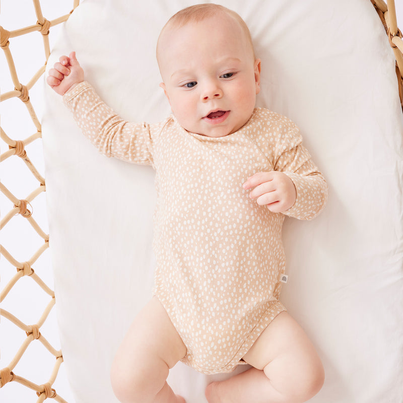 Comfy Bodysuit Long Sleeve - Tiny Animal