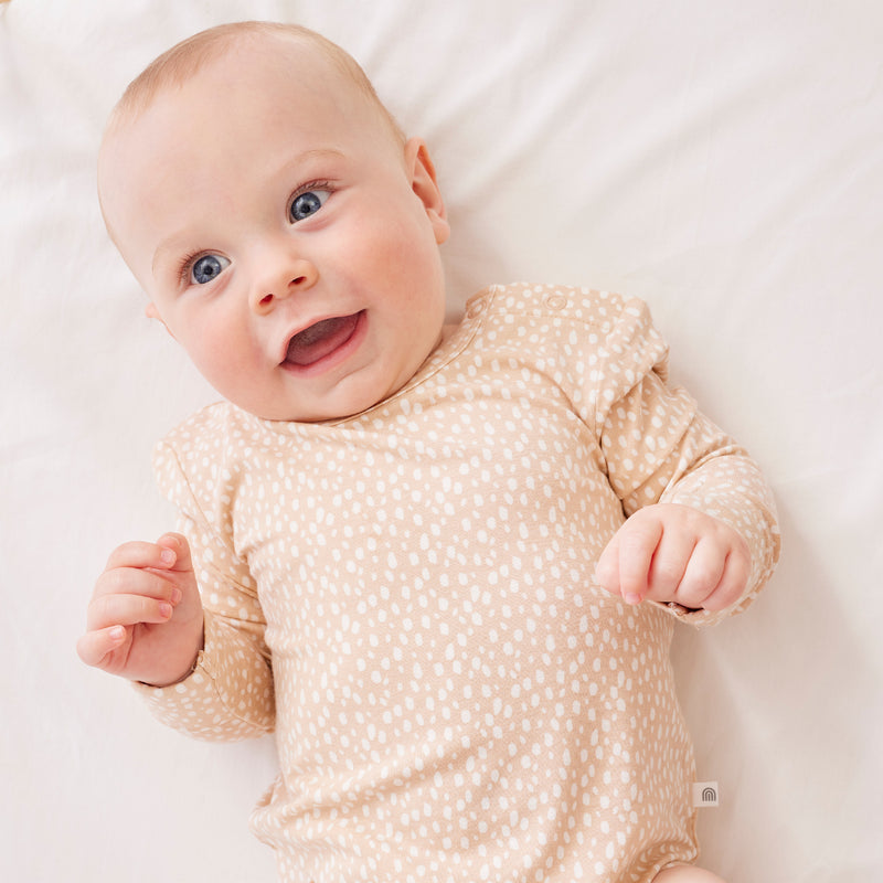 Comfy Bodysuit Long Sleeve - Tiny Animal