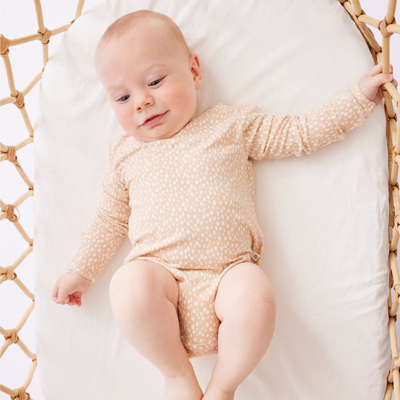 Comfy Bodysuit Long Sleeve - Tiny Animal