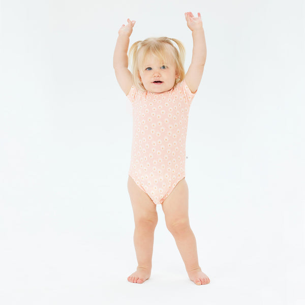 Comfy Bodysuit Short Sleeve - Daisy Charm