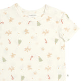 Comfy Bodysuit Short Sleeve - Jingle Bells