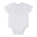 Comfy Bodysuit Short Sleeve - Sky Coral