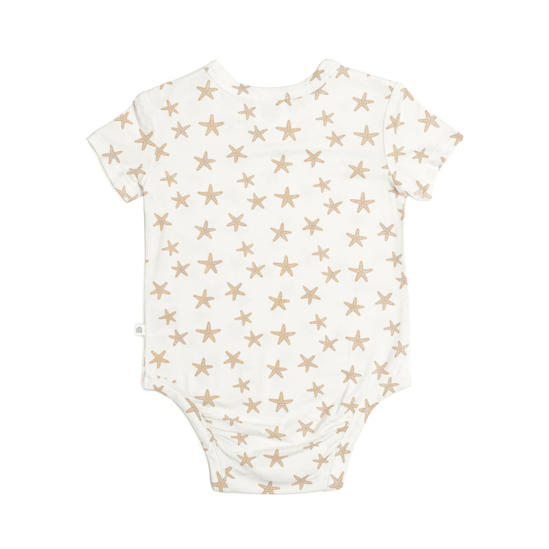 Comfy Bodysuit Short Sleeve - Star Fish