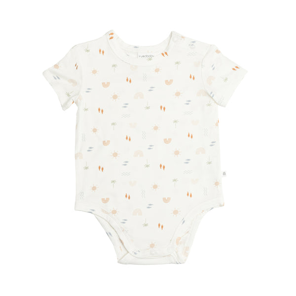 Comfy Bodysuit Short Sleeve - Summertime