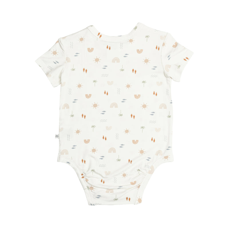 Comfy Bodysuit Short Sleeve - Summertime