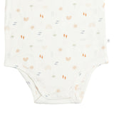 Comfy Bodysuit Short Sleeve - Summertime