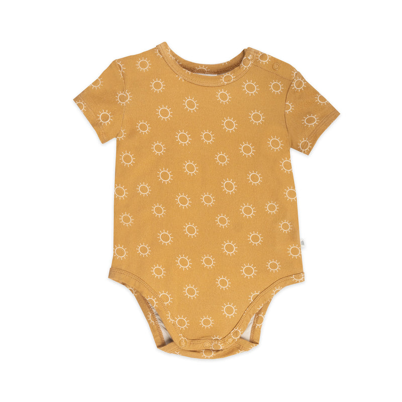 Comfy Bodysuit Short Sleeve - Sunrise