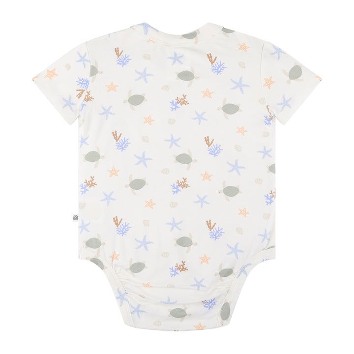 Comfy Bodysuit Short Sleeve - Underwater World