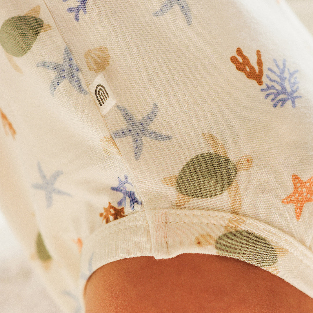Comfy Bodysuit Short Sleeve - Underwater World
