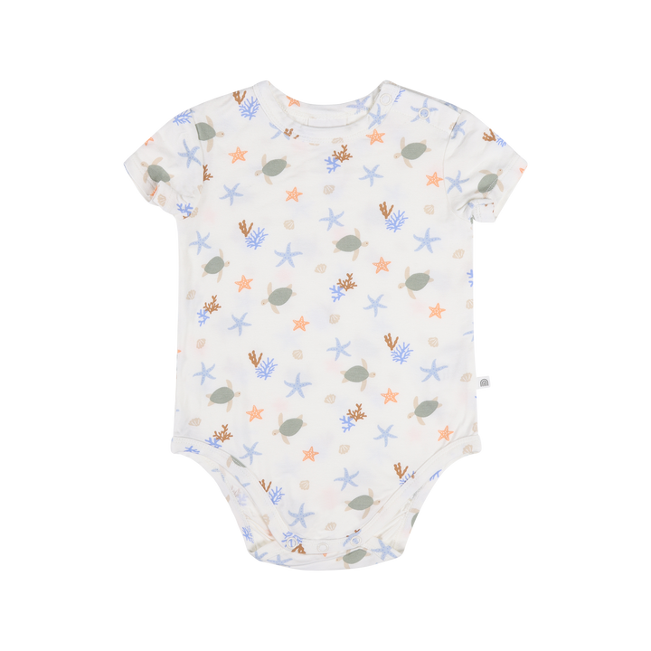 Comfy Short Sleeve Bodysuit - Underwater World
