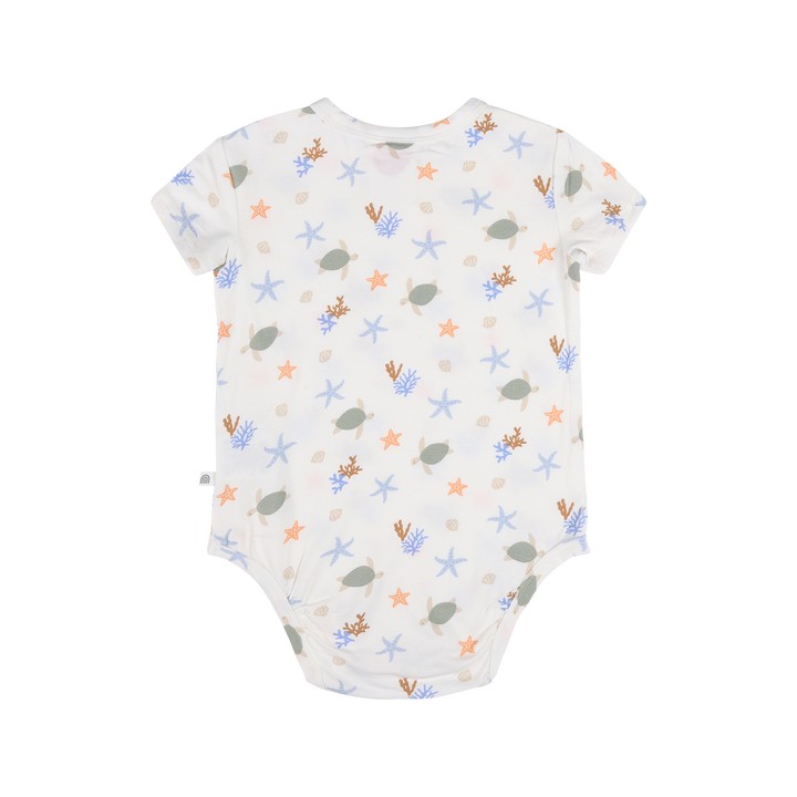 Comfy Short Sleeve Bodysuit - Underwater World