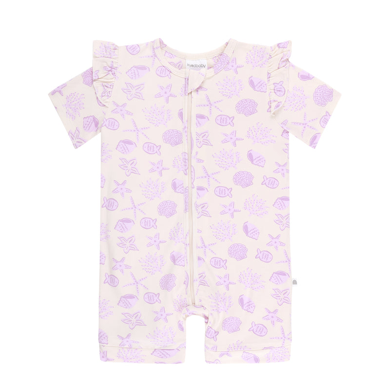 Day or Night Short Sleeve Frill Onesie - Collector