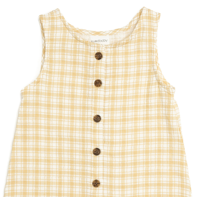 Slouchy Shortall - Sandcastle Check