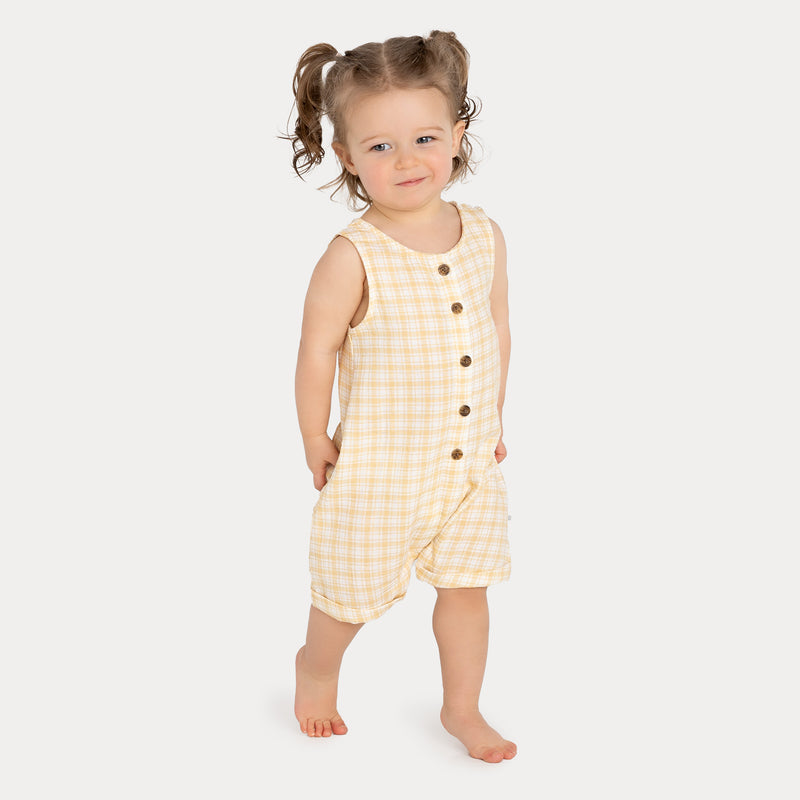Slouchy Shortall - Sandcastle Check