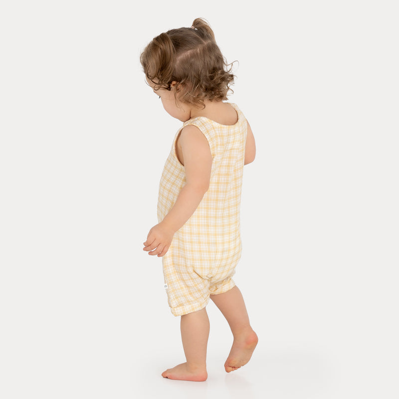Slouchy Shortall - Sandcastle Check