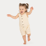 Slouchy Shortall - Sandcastle Check
