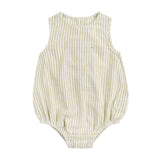 Sleeveless Woven Romper - Sage