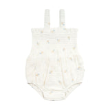 Shirred Romper - Little Petal