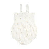 Shirred Romper - Little Petal