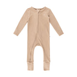 Rib Day Or Night Onesie - Mocha