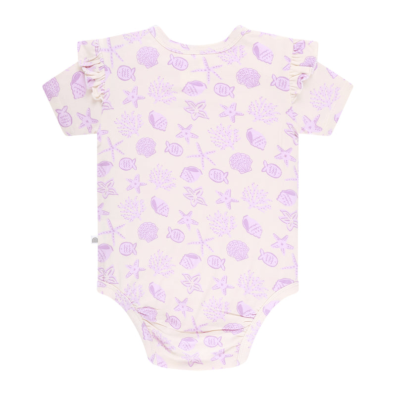 Frilled Short Sleeve Bodysuit - Collector