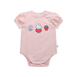 Miffy Puff Sleeve Bodysuit - Soft Pink