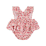 Miffy Romper - Berry Check