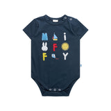 Miffy Short Sleeve Bodysuit - Navy