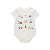 Miffy Short Sleeve Bodysuit - Snow White