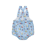 Miffy Pocket Romper - Harbor Blue